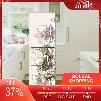 Wall Decal refrigerator decoration Art paper beautiful flower bedroom without glue refrigerator renovation waterproof sticker
Wall Decal refrigerator decoration Art paper beautiful flower bedroom without glue refrigerator renovation waterproof sticker