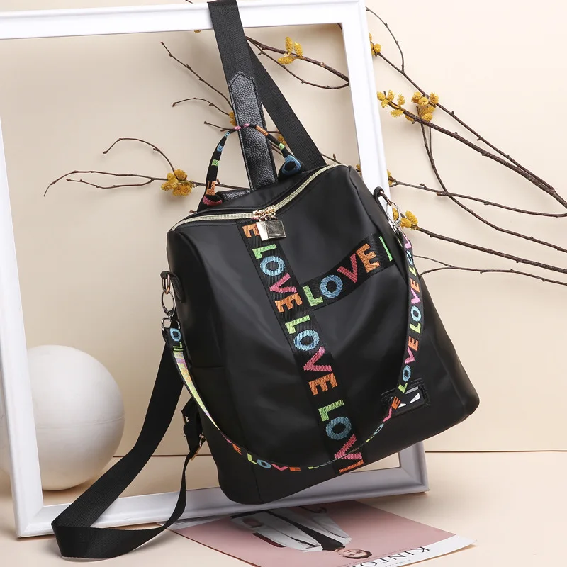 2019 New Style Trendy Letters Outdoor Backpack Wear-Resistant Waterproof Backpack Women's Korean-style Versatile STUDENT'S Backp
2019 New Style Trendy Letters Outdoor Backpack Wear-Resistant Waterproof Backpack Women's Korean-style Versatile STUDENT'S Backp