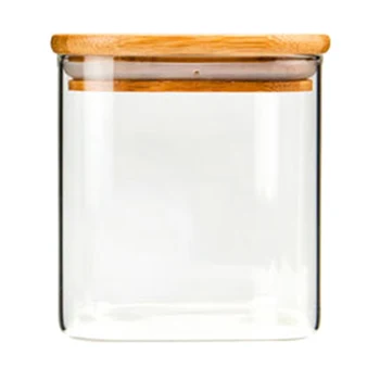 2Pcs 100 X 100mm 550ml Square Glass Airtight Canister Transparent Storage Container Kitchen Storage Bottles With Lid
2Pcs 100 X 100mm 550ml Square Glass Airtight Canister Transparent Storage Container Kitchen Storage Bottles With Lid