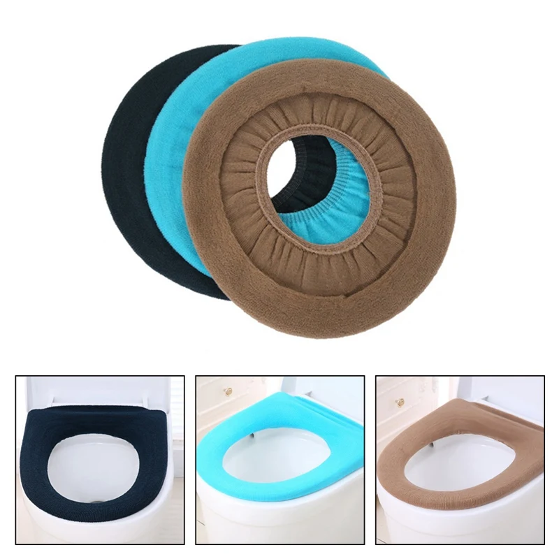 Winter Comfortable Soft Heated Washable Toilet Seat Mat Set Bathroom Accessories Interior For Home Decor Closestool Mat 
Winter Comfortable Soft Heated Washable Toilet Seat Mat Set Bathroom Accessories Interior For Home Decor Closestool Mat