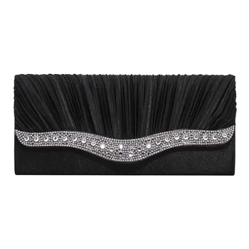 Solid Elegant Satin Evening Bags Sweet Envelope Bag Ladies Rectangle Purse Luxury Rhinestone Party Banquet Clutches Shoulder Bag
Solid Elegant Satin Evening Bags Sweet Envelope Bag Ladies Rectangle Purse Luxury Rhinestone Party Banquet Clutches Shoulder Bag