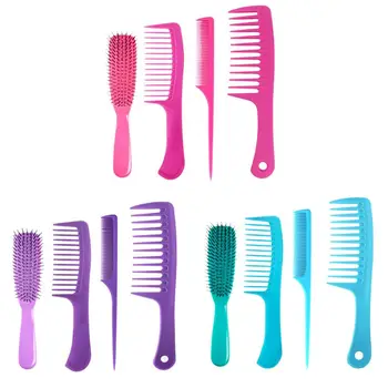 4pcs Professional Hairdressing Paddle Hair Brush Cutting Anti-static Comb Stylist Hairdresser 
4pcs Professional Hairdressing Paddle Hair Brush Cutting Anti-static Comb Stylist Hairdresser