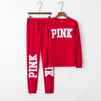 2020 Spring And Autumn Fashion Woman Long Sleeve 2 Two Piece Set Top + Pants Suits Female Pink Letter Tracksuit Weatshirt New
2020 Spring And Autumn Fashion Woman Long Sleeve 2 Two Piece Set Top + Pants Suits Female Pink Letter Tracksuit Weatshirt New