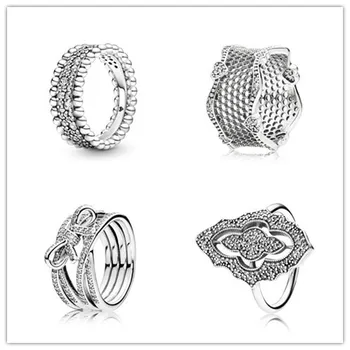 925 Sterling Silver Ring Delicate Sentiments Ribbon Twisting Rings For Women Wedding Party Gift Pandora Jewelry
925 Sterling Silver Ring Delicate Sentiments Ribbon Twisting Rings For Women Wedding Party Gift Pandora Jewelry
