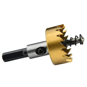 16mm-30mm Titanium Plated 5pcs Carbide Tip HSS Drill Bit Hole Saw Set Tool for Stainless Steel/ Metal/ Alloy/ Iron/ Copper
16mm-30mm Titanium Plated 5pcs Carbide Tip HSS Drill Bit Hole Saw Set Tool for Stainless Steel/ Metal/ Alloy/ Iron/ Copper
