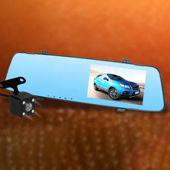 Driving Recorder Car DVR HD Night Vision Rearview Mirror Dual Lens With Reversing Image Parking Monitoring Camera Dashcam
Driving Recorder Car DVR HD Night Vision Rearview Mirror Dual Lens With Reversing Image Parking Monitoring Camera Dashcam