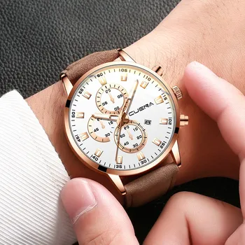 Gofuly Men Busine Luxury Sports Watch Analog Casual Sport Leather Busine Quartz Mens Watches Leather Wrist Watch Man Clock
Gofuly Men Busine Luxury Sports Watch Analog Casual Sport Leather Busine Quartz Mens Watches Leather Wrist Watch Man Clock