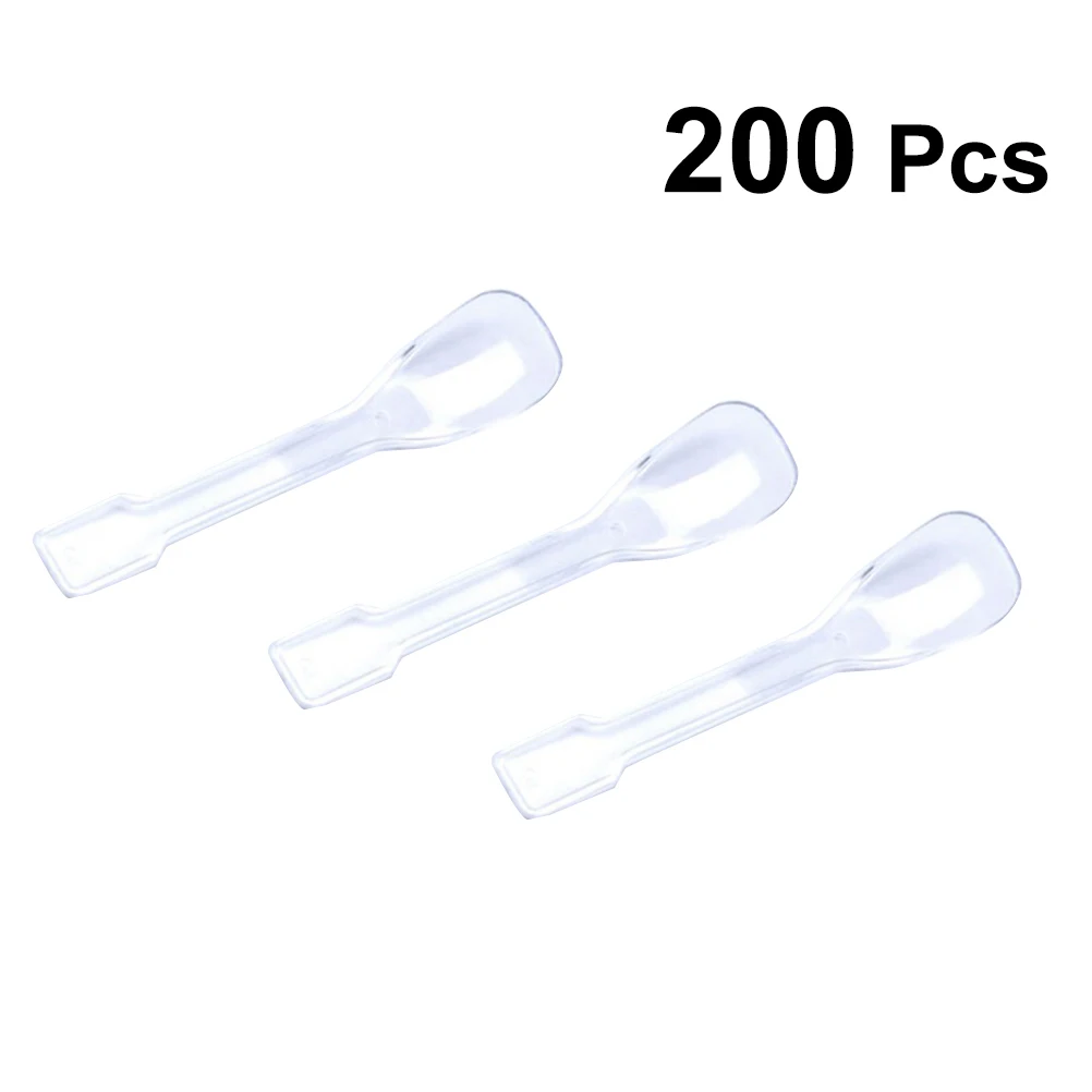 200 PCS Spoons Plastic Disposable Thicken Hard Spoons Mini Spoons Flatware Spoons for Dessert Ice Cream Appetizer Jelly
200 PCS Spoons Plastic Disposable Thicken Hard Spoons Mini Spoons Flatware Spoons for Dessert Ice Cream Appetizer Jelly