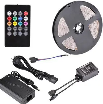 Glue Waterproof 5 Meters SMD2835 300LED RGB 12V 3A Power Supply 20 Key Music Controller Strip
Glue Waterproof 5 Meters SMD2835 300LED RGB 12V 3A Power Supply 20 Key Music Controller Strip