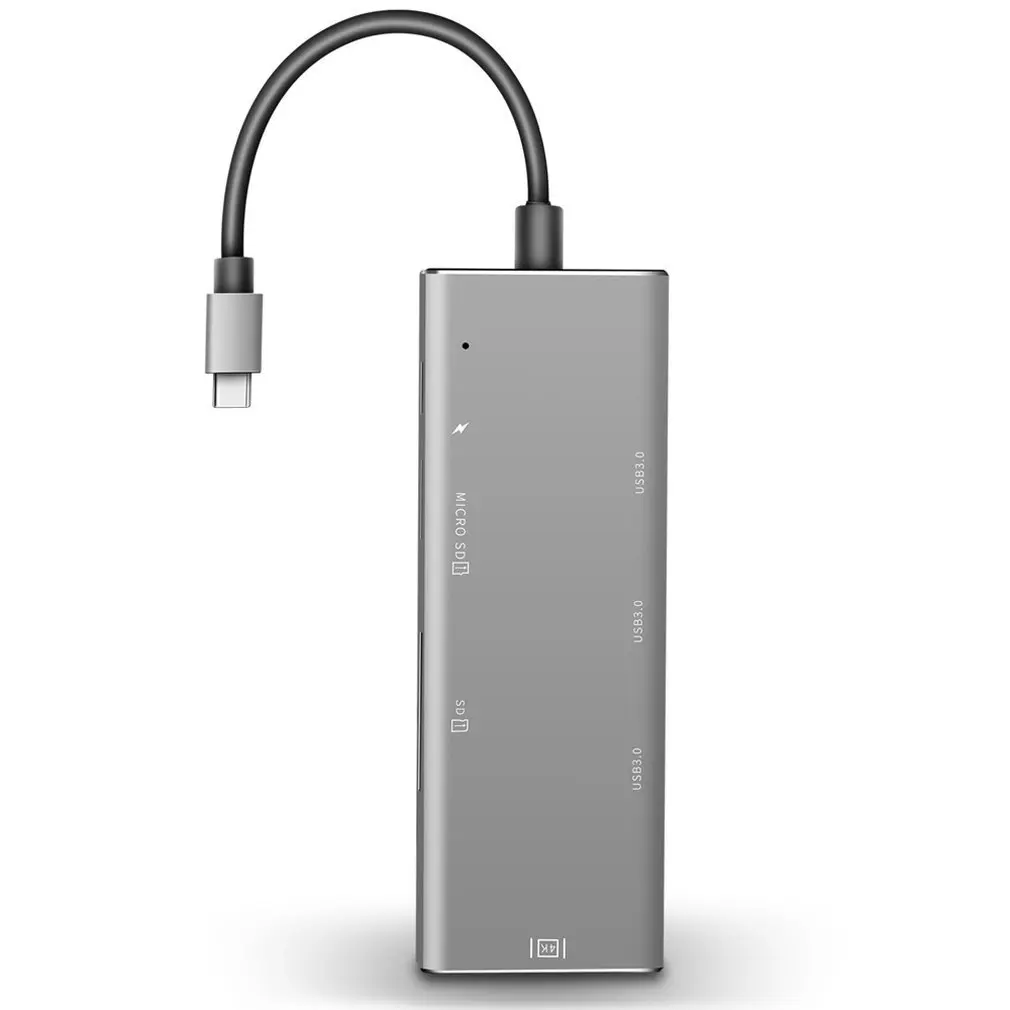YSTC0740 Type-c hub to HDMI+3 Ports USB3.0+ Type C Charging + Secure Digital /T-flash Card Reader 7 Ports
YSTC0740 Type-c hub to HDMI+3 Ports USB3.0+ Type C Charging + Secure Digital /T-flash Card Reader 7 Ports