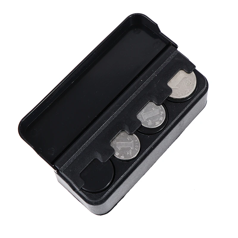 Портативный автомобильный держатель для монет, коробка для хранения, чехол, автомобильный органайзер для монет, копилки, автомобильная коробка для монет 
Портативный автомобильный держатель для монет, коробка для хранения, чехол, автомобильный органайзер для монет, копилки, автомобильная коробка для монет