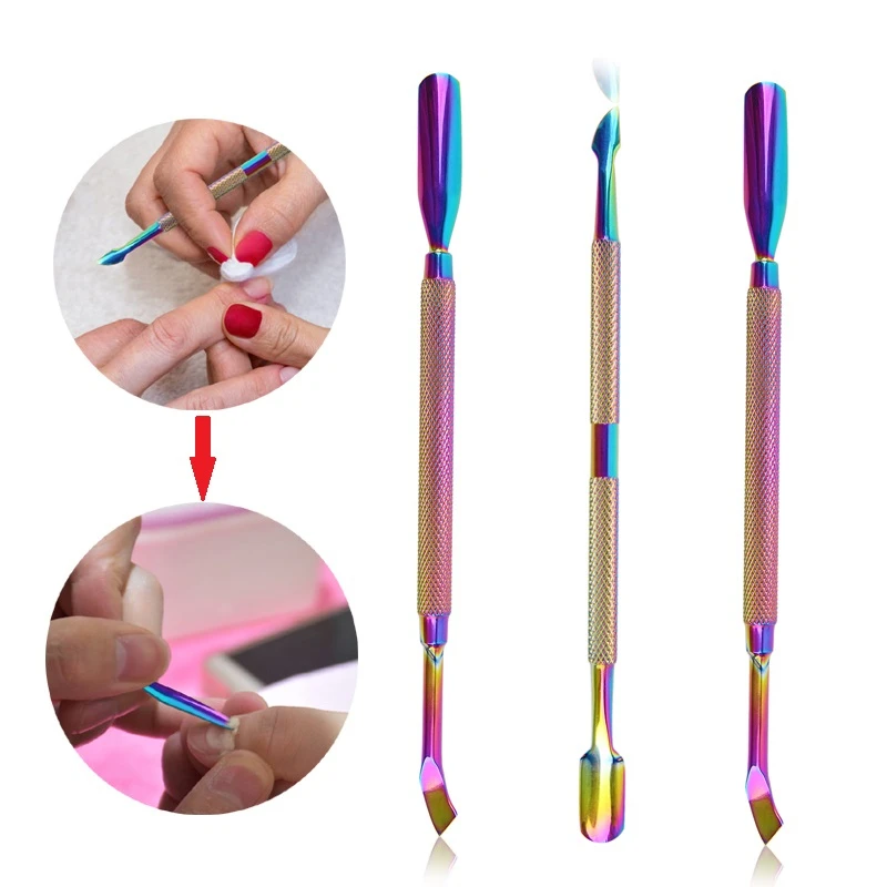 1PCS Rosalind Double Sided C Rainbow Nail Cuticle Pusher Clipper Scissor Nipper Tweezer Picker Steel Manicure Nail Tool
1PCS Rosalind Double Sided C Rainbow Nail Cuticle Pusher Clipper Scissor Nipper Tweezer Picker Steel Manicure Nail Tool