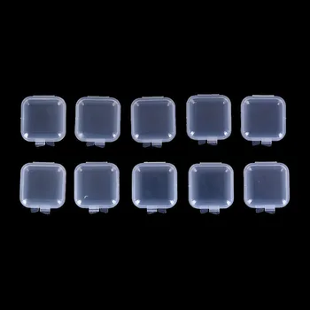 5/10pcs Practical Transparent Storage Box Collection Container Case Earphone Storage Card Cases Coin Jewelry Organizer Boxes
5/10pcs Practical Transparent Storage Box Collection Container Case Earphone Storage Card Cases Coin Jewelry Organizer Boxes