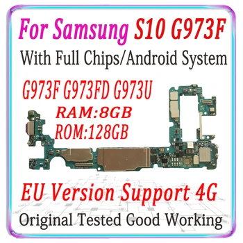 128GB Original Unlocked For Samsung Galaxy S10 G973F G973FD G973U Motherboard good tested For Samsung Galaxy S10 mainboard 
128GB Original Unlocked For Samsung Galaxy S10 G973F G973FD G973U Motherboard good tested For Samsung Galaxy S10 mainboard
