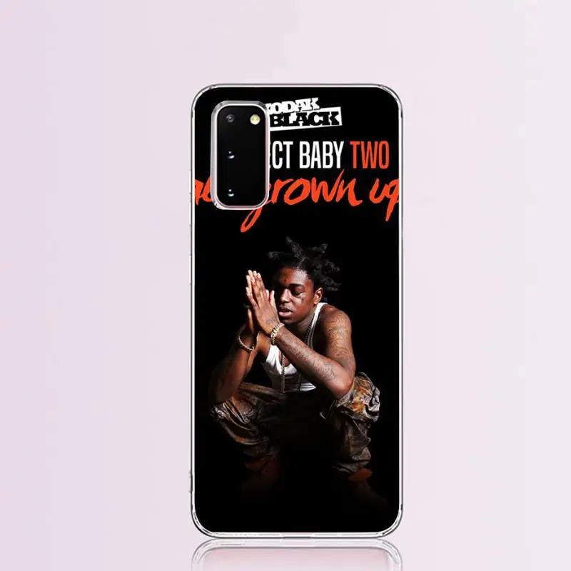 PENGHUWAN Kodak Nero Rapper Cover Black Soft Shell Phone Case for Samsung S9 plus S5 S6 S7 edge S8 S10 plus