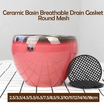 Flower Pot Hole Mesh Pad Bonsai Pot Bottom Grid Mat Bottom Mat Prevent Soil Loss Breathable Gasket (Black)
Flower Pot Hole Mesh Pad Bonsai Pot Bottom Grid Mat Bottom Mat Prevent Soil Loss Breathable Gasket (Black)