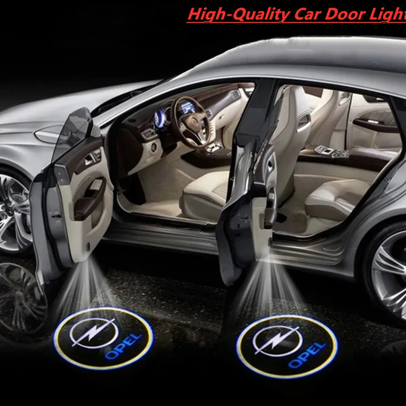 Led Car Logo Projector Light Welcome Door Lights For Mazda Hyundai Opel Chevrolet Jeep KIA Suzuki Mitsubishi Accessories | Автомобили и