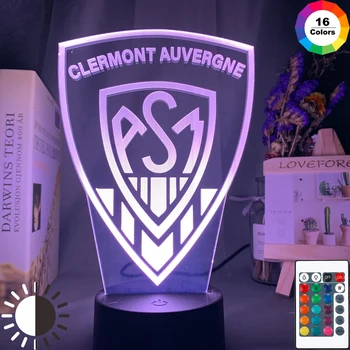 Clermont Auvergne Led Night Light for Dorm Decor Table Lamp Cool Starting School Gift University School Badge Custom 3d Lamp
Clermont Auvergne Led Night Light for Dorm Decor Table Lamp Cool Starting School Gift University School Badge Custom 3d Lamp