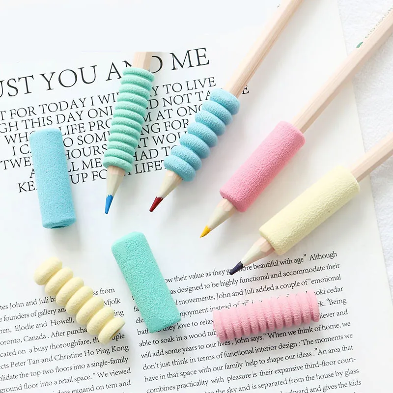 4 Pcs Soft Foam Pen Pencil Grips Pen Control Pupil Writing Posture Corrector Device for Students Kids Learning Practise Aid Grip
4 Pcs Soft Foam Pen Pencil Grips Pen Control Pupil Writing Posture Corrector Device for Students Kids Learning Practise Aid Grip