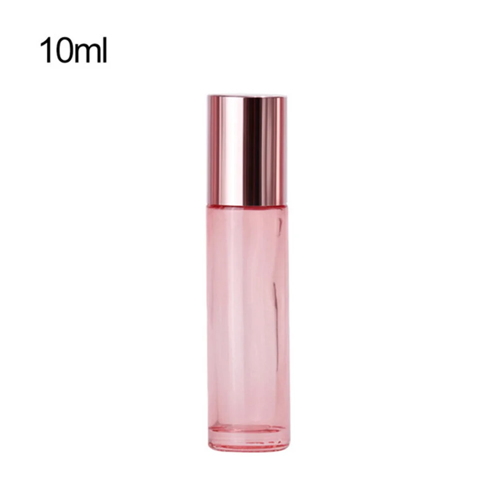 Gruba szklana rolka na butelkę o pojemności 10 ml z kulą ze stali nierdzewnej - idealna do aromaterapii i wielokrotnego napełniania - Wianko - 8