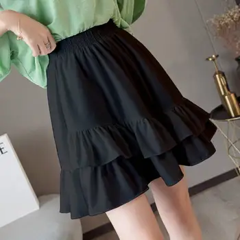 Summer Chiffon Casual High Waist Jupe Femme Mini Skirts Woman Fashion 2020 Faldas Mujer Black Ruffled Beach Short Skirt FY330
Summer Chiffon Casual High Waist Jupe Femme Mini Skirts Woman Fashion 2020 Faldas Mujer Black Ruffled Beach Short Skirt FY330