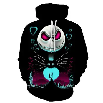 Men Women shirt/Hoodies/Tees Outerwear Halloween Gift Nightmare Before Christmas Jack 3D Print Female/male Hoody Sweatshirt
Men Women shirt/Hoodies/Tees Outerwear Halloween Gift Nightmare Before Christmas Jack 3D Print Female/male Hoody Sweatshirt