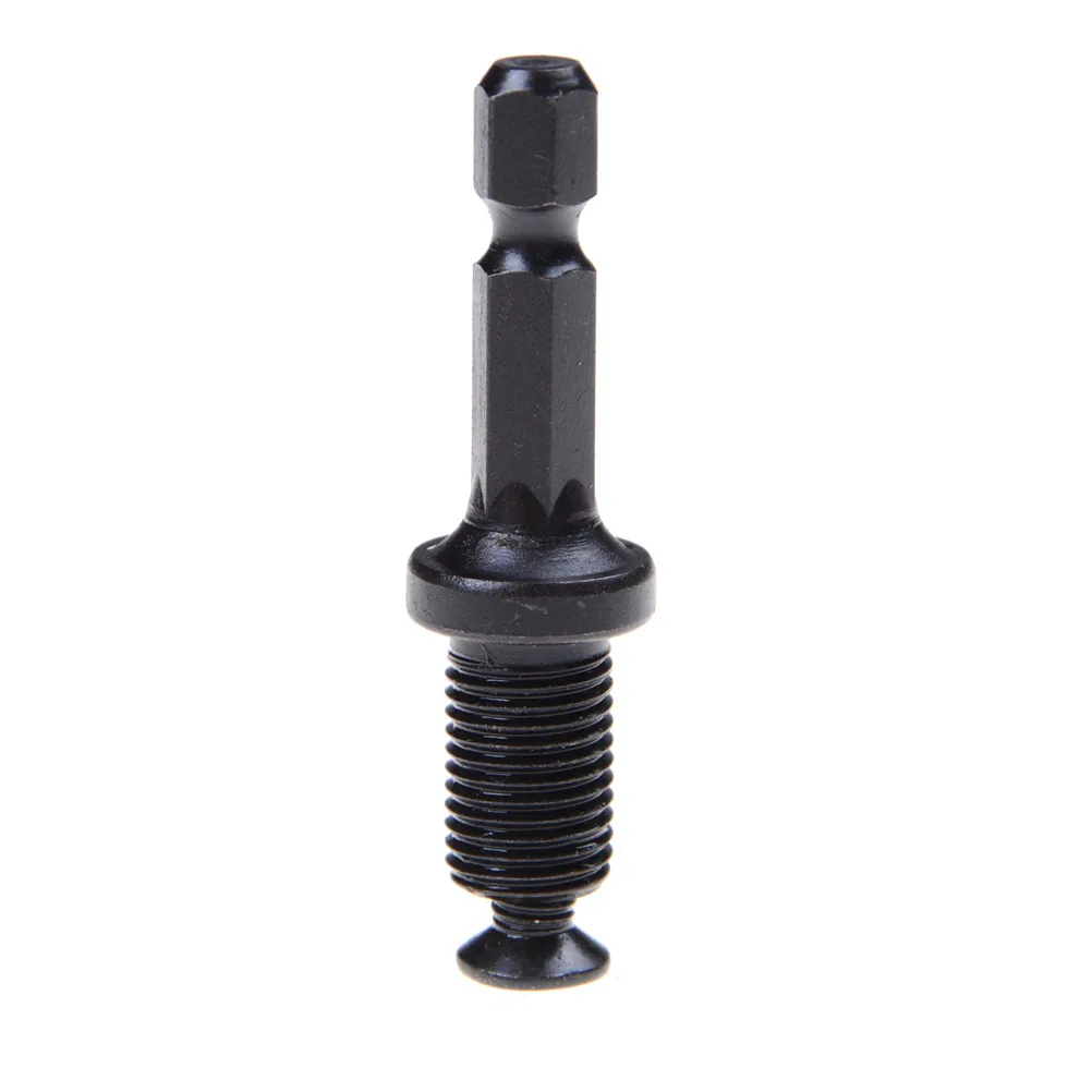 One Piece Black 1/4 Steel Hex Shank Adapter to 3/8"-24UNF Male Thread Screw for Drill Bit Chuck High Quality
One Piece Black 1/4 Steel Hex Shank Adapter to 3/8"-24UNF Male Thread Screw for Drill Bit Chuck High Quality