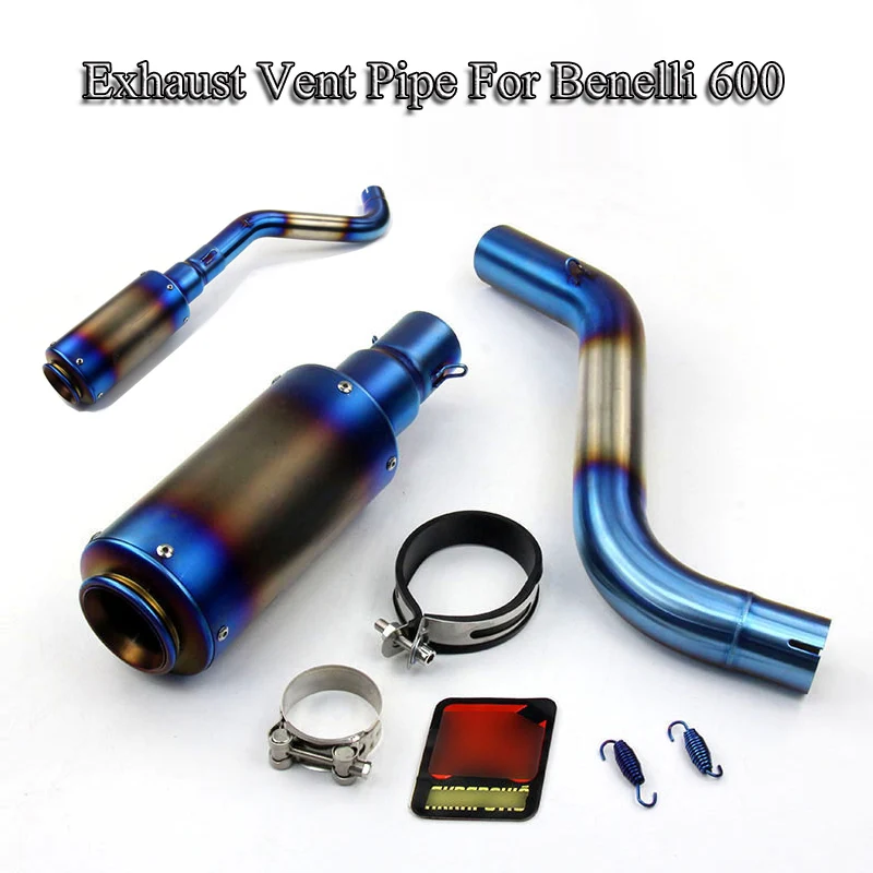 For Benelli 600 Motorcycle Exhaust System Pipe Exhaust Muffler Tail Pipe Connect Mid Link Pipe Slip On Dirt Bike Modified Escape
For Benelli 600 Motorcycle Exhaust System Pipe Exhaust Muffler Tail Pipe Connect Mid Link Pipe Slip On Dirt Bike Modified Escape