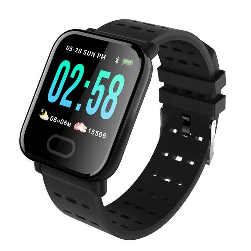 Rechargeable A6 Waterproof Smart Watch Men With Heart Rate Monitor Fitness Tracker 1.3 Inch IP67 Waterproof Sport Smartwatch 
Rechargeable A6 Waterproof Smart Watch Men With Heart Rate Monitor Fitness Tracker 1.3 Inch IP67 Waterproof Sport Smartwatch