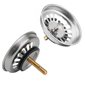 Stainless Steel Kitchen Waste Sink Strainer Plug Drain Filter Basket Drainer Kitchen Sink Accessories Bathroom Hair Catcher
Stainless Steel Kitchen Waste Sink Strainer Plug Drain Filter Basket Drainer Kitchen Sink Accessories Bathroom Hair Catcher