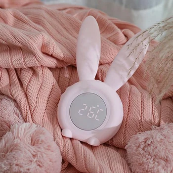 Cute Rabbit Digital Alarm Clock, Snooze Carto on Cute Rabbit Alarm Clock Night Light
Cute Rabbit Digital Alarm Clock, Snooze Carto on Cute Rabbit Alarm Clock Night Light