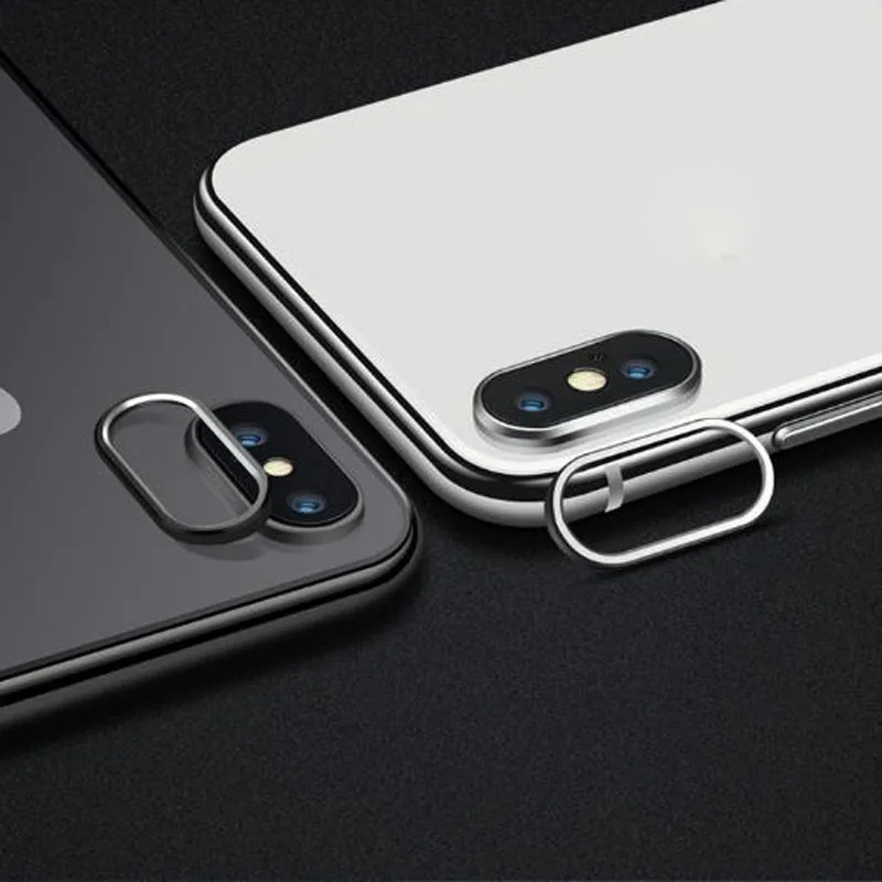 Metal Camera Lens Protector For iPhone SE Camera Protector Guard Circle Ring Cover For iPhone X XS Max XR 7 8 Accessories