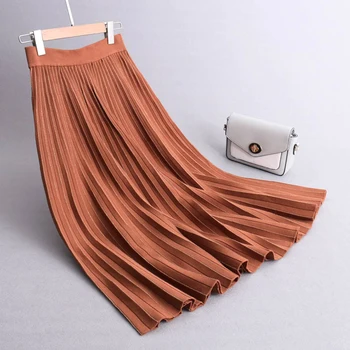 Sherhure 2019 High Waist Knitted Women Winter A-Line Long Skirt Chic Autumn Brown Warm Skirt Faldas Jupe Femme Saia
Sherhure 2019 High Waist Knitted Women Winter A-Line Long Skirt Chic Autumn Brown Warm Skirt Faldas Jupe Femme Saia