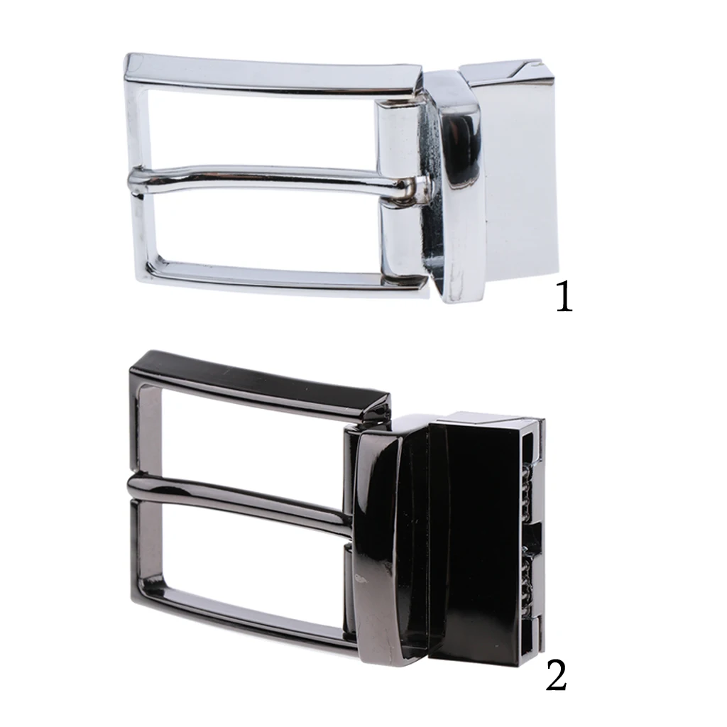 Mens Reversible Belt Buckle Replacement, Fit for 33mm/1.3inch Leather Strap Mens Reversible Belt Buckle Replacement, Fit for 33mm/1.3inch Leather Strap