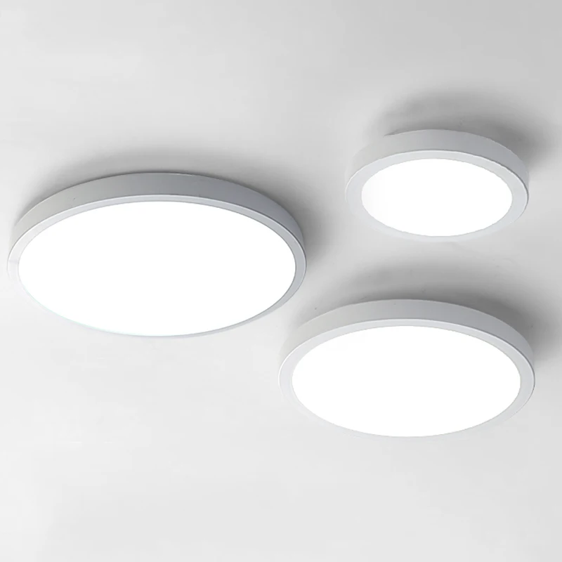 

Simple White New Modern LED Ceiling Lights For Aisle Corridor Balcony Living Study Room Bedroom Hall Lamps Home Indoor Lighting