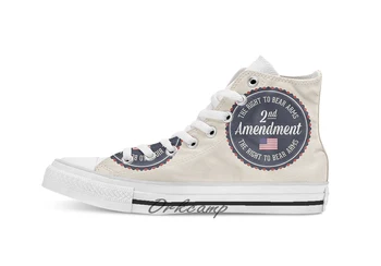 Second Amendment Custom Casual High Top lace-up Canvas shoes sneakers Drop shipping
Second Amendment Custom Casual High Top lace-up Canvas shoes sneakers Drop shipping