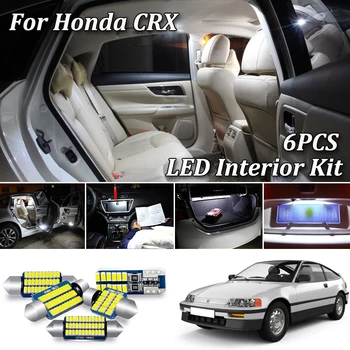6Pcs Canbus led Car interior light Kit For Honda CRX led interior Map Trunk License plate light (1988-1992)
6Pcs Canbus led Car interior light Kit For Honda CRX led interior Map Trunk License plate light (1988-1992)