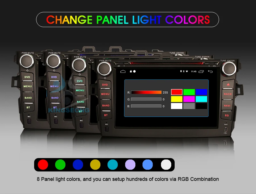 Flash Deal 8" DAB+ Autoradio Android 9.0 for Toyota Corolla 2007-2011 Car GPS DVD Stereo Sat Nav Bluetooth MP3 USB Wifi DVB-T2 7 Flash Deal 8" DAB+ Autoradio Android 9.0 for Toyota Corolla 2007-2011 Car GPS DVD Stereo Sat Nav Bluetooth MP3 USB Wifi DVB-T2 7