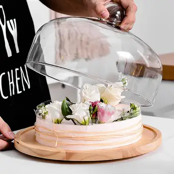 Cake Plate With Glass Dome Wood Cake Tray With Cover Birthday Cake Dessert Fruit Storage Carrier Box Container Case
Cake Plate With Glass Dome Wood Cake Tray With Cover Birthday Cake Dessert Fruit Storage Carrier Box Container Case
