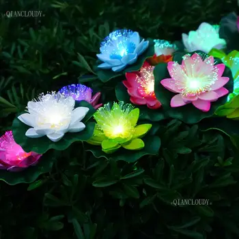 12 pieces Artificial led Optic fibre waterproof fake pond flowers Light Lotus Leaf Lily Color change wedding decoration D30
12 pieces Artificial led Optic fibre waterproof fake pond flowers Light Lotus Leaf Lily Color change wedding decoration D30