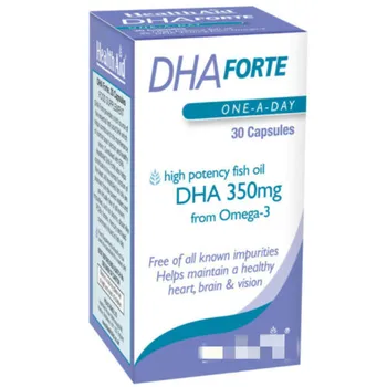 DHA Forte 30 pcs Which helps contribute to the maintenance of normal brain function and healthy vision
DHA Forte 30 pcs Which helps contribute to the maintenance of normal brain function and healthy vision