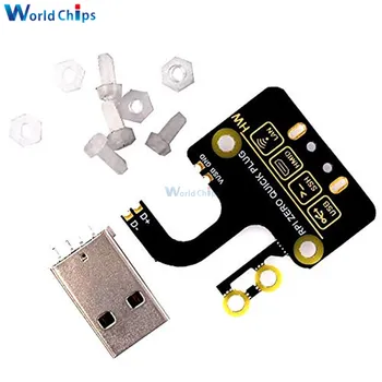 USB Adapter Board For Raspberry Pi Zero Zero W Zero WH USB Expansion Board USB Type-A Connector No Data Line Required
USB Adapter Board For Raspberry Pi Zero Zero W Zero WH USB Expansion Board USB Type-A Connector No Data Line Required