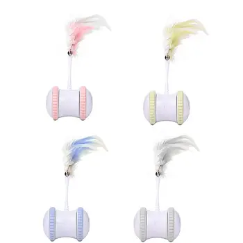 Interactive Robotic Cat Toy Ball Automatic Cat Toy USB Rechargeable 360 Degree Irregular Self Rotating Kitten Feathers Toys
Interactive Robotic Cat Toy Ball Automatic Cat Toy USB Rechargeable 360 Degree Irregular Self Rotating Kitten Feathers Toys