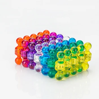 RKZCT 7PCS 10PCS Mixed Color 11mm Transparent Colorful Magnetic Pushpin Simple Fashion Teaching Magnetic Thumbtack For Office
RKZCT 7PCS 10PCS Mixed Color 11mm Transparent Colorful Magnetic Pushpin Simple Fashion Teaching Magnetic Thumbtack For Office