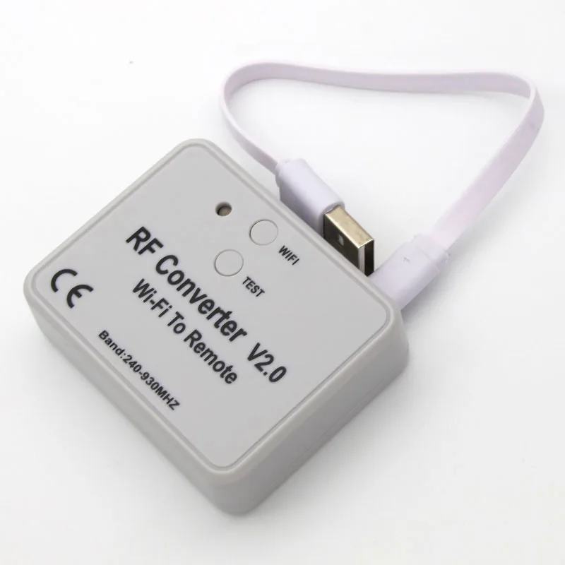 Newest RF converter WIFI to remote control 300-868mhz Android IOS RF WIFI remote control 433mhz 868mhz
Newest RF converter WIFI to remote control 300-868mhz Android IOS RF WIFI remote control 433mhz 868mhz