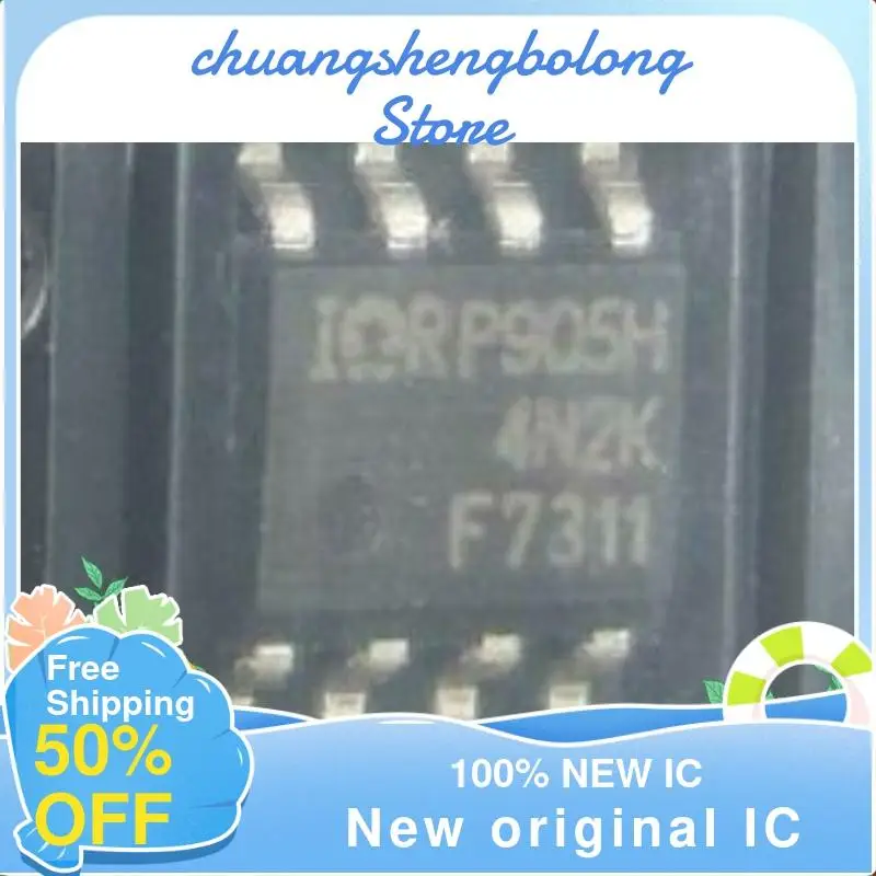 20 шт., IRF7311 IRF7311TRPBF F7311 SOP-8, новая оригинальная IC двухканальная МОП-трубка
20 шт., IRF7311 IRF7311TRPBF F7311 SOP-8, новая оригинальная IC двухканальная МОП-трубка