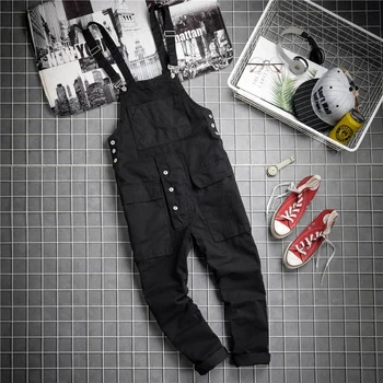 Trendy loose tooling overalls multi-pocket suspenders Korean version of jumpsuit men
Trendy loose tooling overalls multi-pocket suspenders Korean version of jumpsuit men