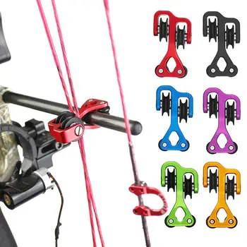Mini Size Aluminium Alloy Compound Bow Cable Slide Archery Bow String Splitter Arrow Strings Roller Archery Cable Slide Splitter
Mini Size Aluminium Alloy Compound Bow Cable Slide Archery Bow String Splitter Arrow Strings Roller Archery Cable Slide Splitter