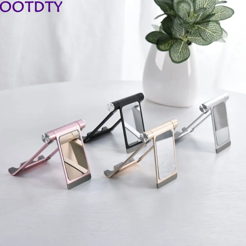 Universal Foldable Portable Cell Phone Stand Aluminium Phone with Flat Mirror for iphone Samsung 3-10 inch Smart Phone tablet
Universal Foldable Portable Cell Phone Stand Aluminium Phone with Flat Mirror for iphone Samsung 3-10 inch Smart Phone tablet