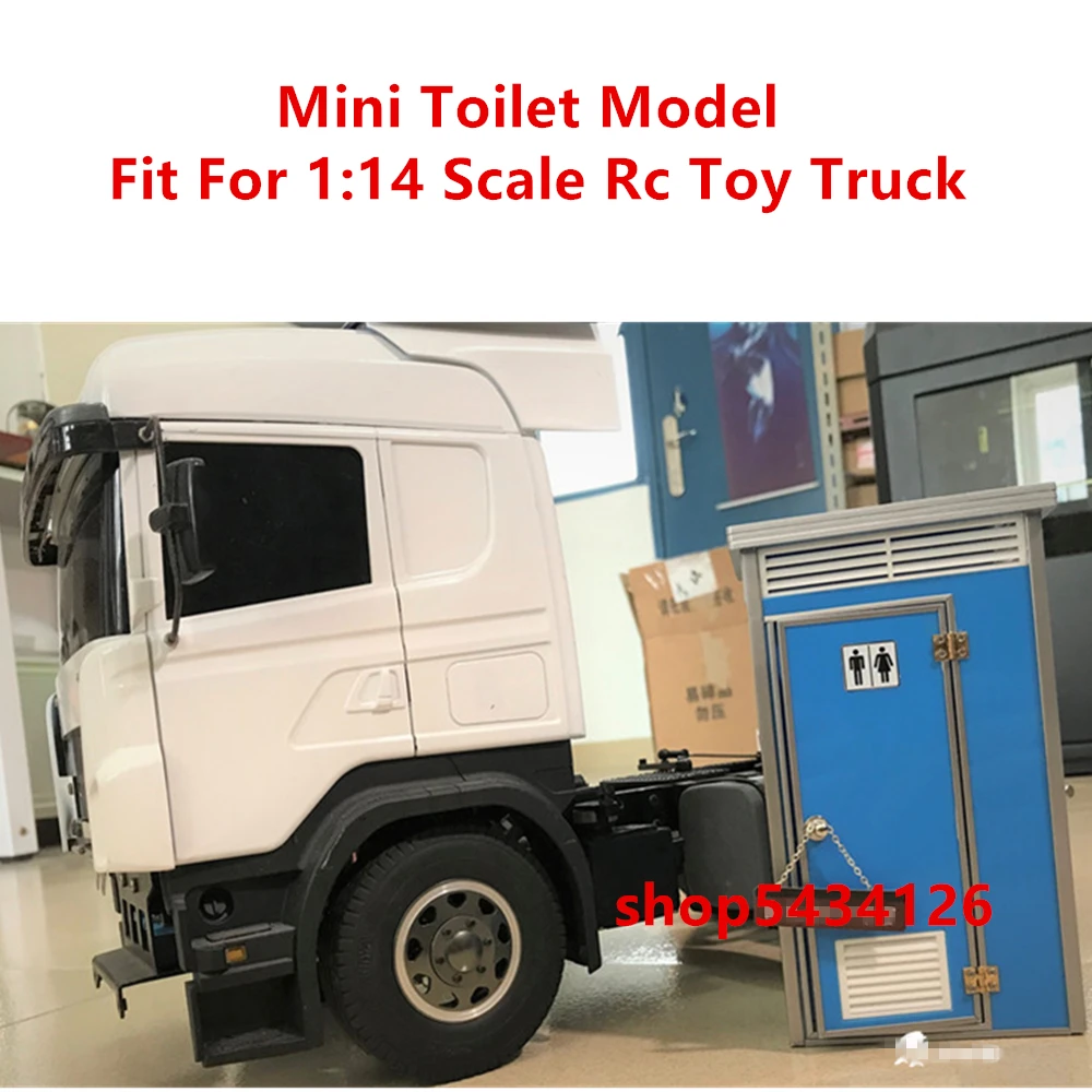 Metal Mini Toilet Scene Model Fit For 1:14 Scale Rc Tractor Trailer Remote Control Toy Truck Construction Machinery
Metal Mini Toilet Scene Model Fit For 1:14 Scale Rc Tractor Trailer Remote Control Toy Truck Construction Machinery